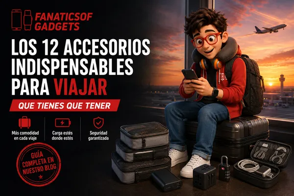 Los 12 accesorios indispensables para viajar que tienes que tener