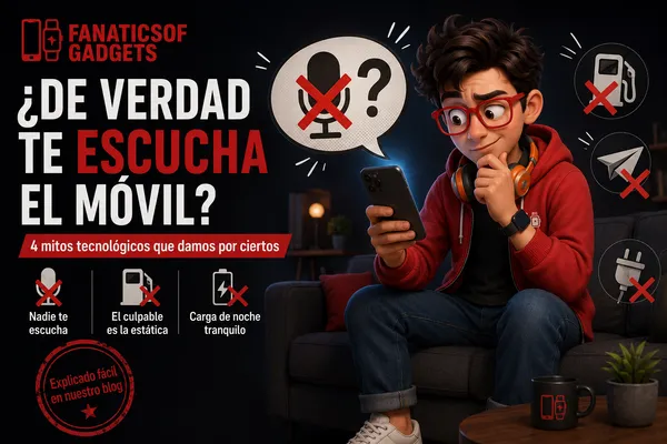 ¿De verdad te escucha el móvil? Los mitos tecnológicos que todos damos por ciertos