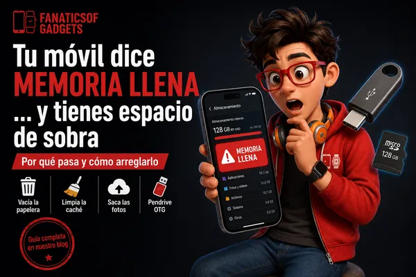 Por qué tu móvil dice 'memoria llena' aunque tengas espacio de sobra (y cómo arreglarlo)