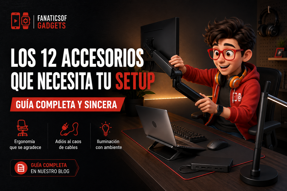 #18 Los 12 accesorios que necesita tu set up informático