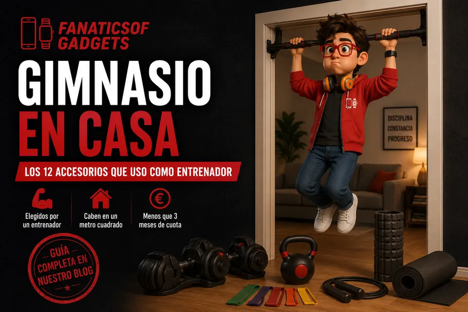 Monta tu gimnasio en casa: los 12 accesorios que uso como profesional del ejercicio