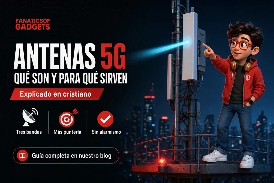 Antenas 5G: qué son, para qué sirven y por qué hay tantas