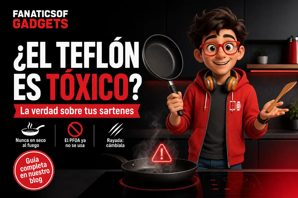 ¿El teflón es tóxico? La verdad sobre tus sartenes (y su origen accidental)